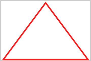 三角形構図例