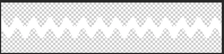 Photoshop｜長方形に波形を追加